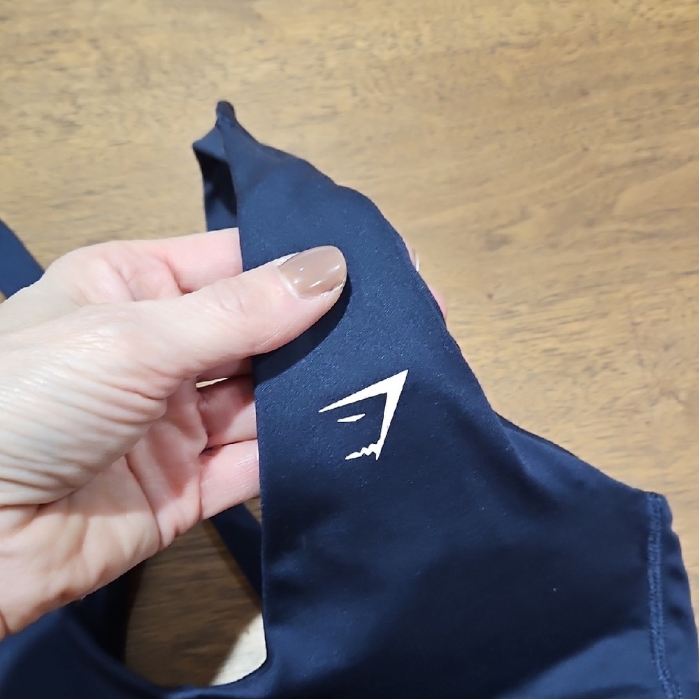 Gymshark Deep Blue Sports Bra - Picture 4 of 8